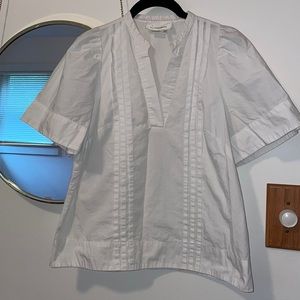 Anthropologie White boho Blouse 🤍